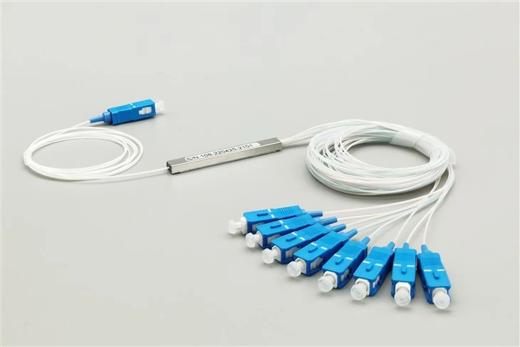 1x8 SC UPC Plc Fiber Optic Splitter1x8 SC/UPC PLC Splitter Pre-Connectorized for Plug-and-Play Deployment