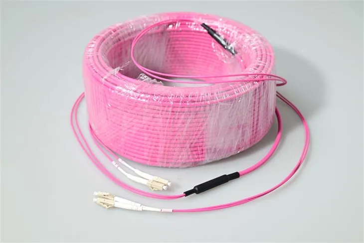 Fiber Optic Patch Cord Lc Multimode Duplex OM4 suppliers