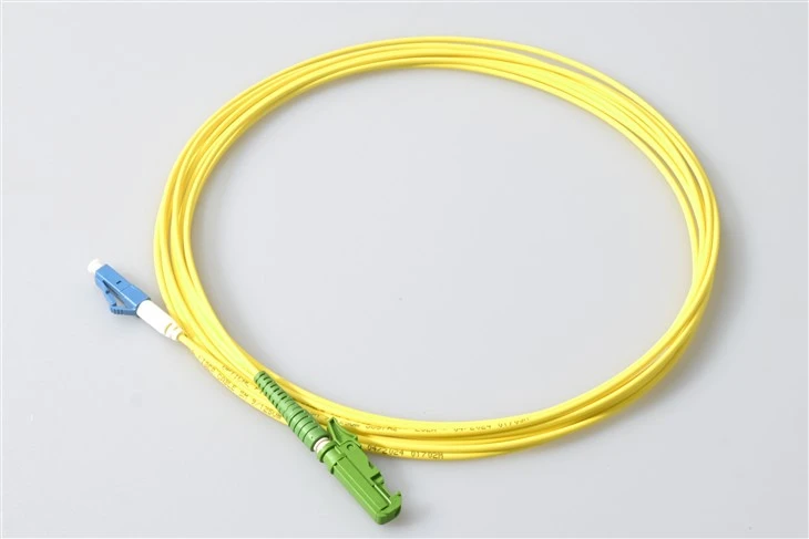 LC to E2000 SFF High-Density Fiber Optic Patch Cable Simplex