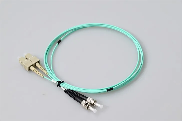 Fiber Optic Patch Cord SC TO ST Duplex OM3