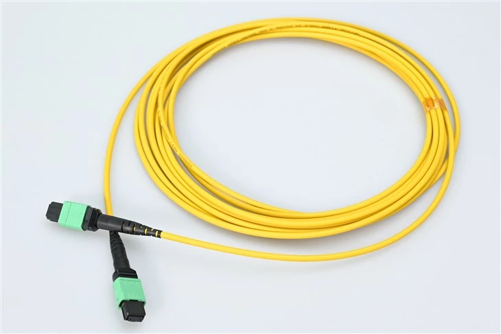 MTP MPO Fiber Patch Cords SM SX YELLOW
