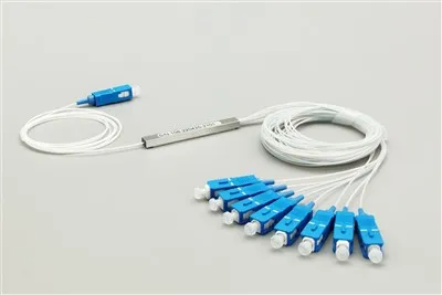 1x8 SC UPC Plc Fiber Optic Splitter1x8 SC/UPC PLC Splitter Pre-Connectorized for Plug-and-Play Deployment