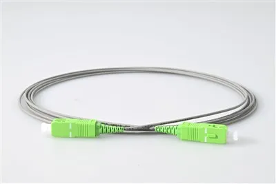Fiber Optic Patch Cord SC APC SIMPLEX GREY